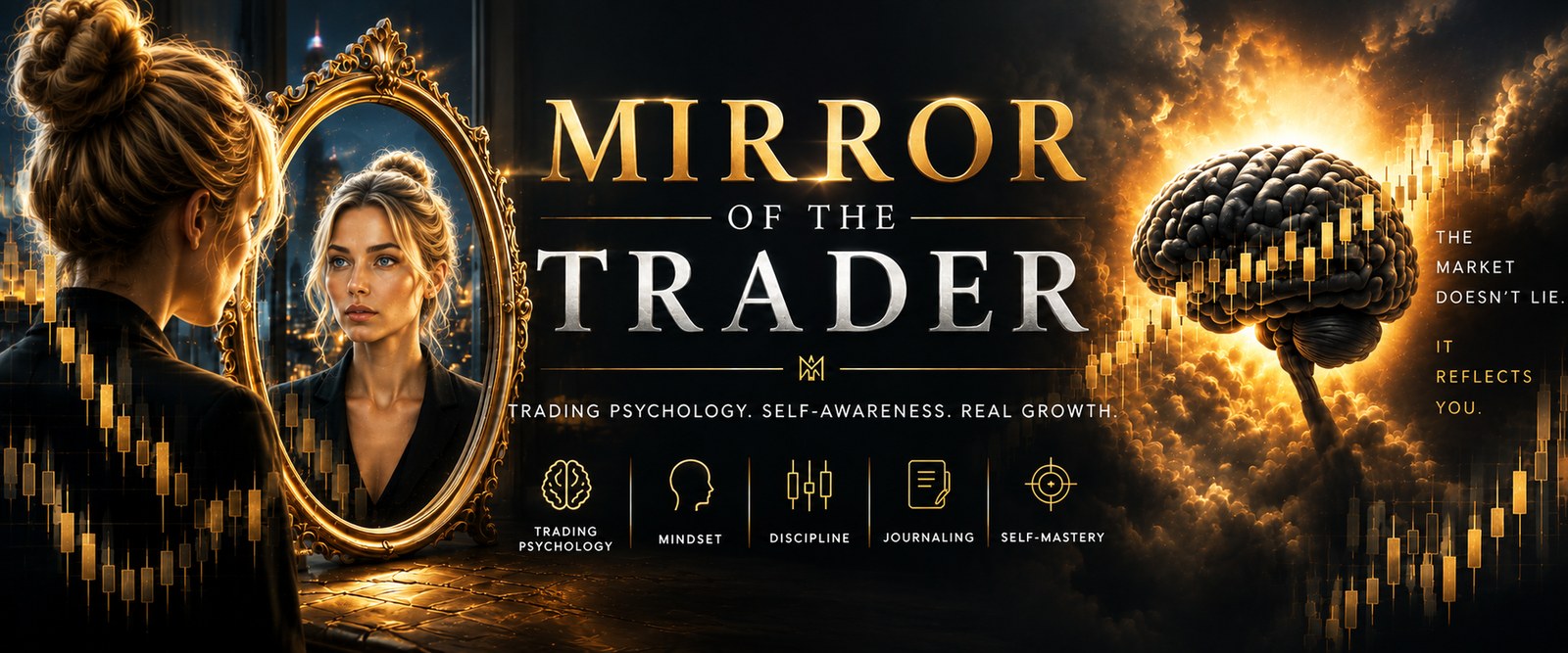 Mirror of the Trader — trading psychology, self-awareness, real growth.